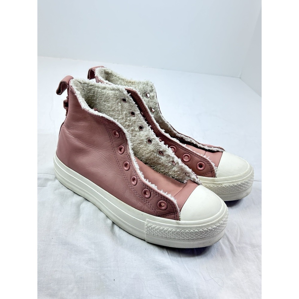 Converse A04256C Chuck Taylor All Star Hi Lift Leather Sneaker Women's US 7 M